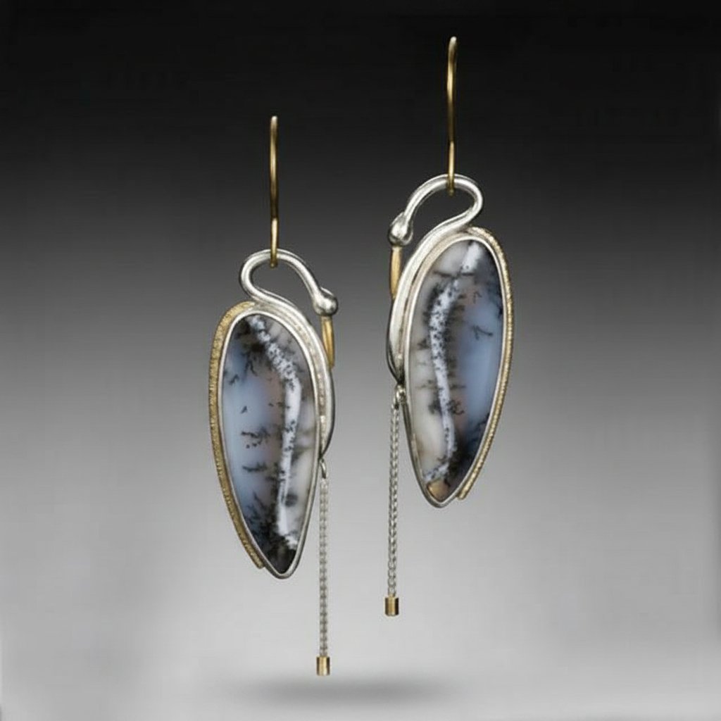 Seraphine Silver Earrings