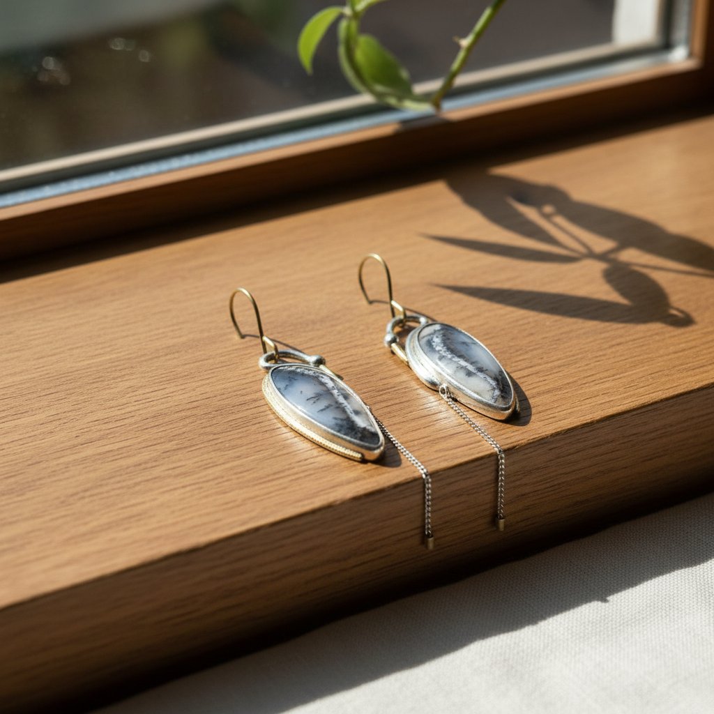 Seraphine Silver Earrings