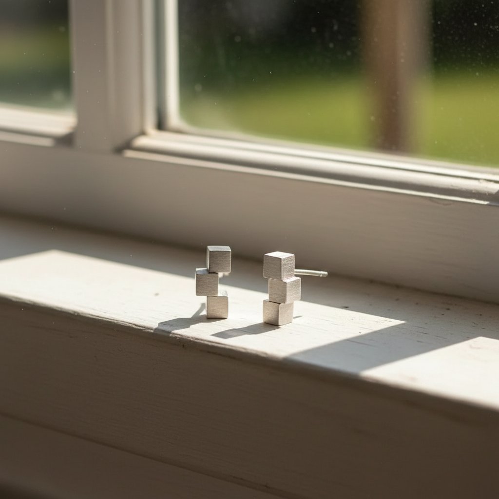 Seraphine Silver Earrings