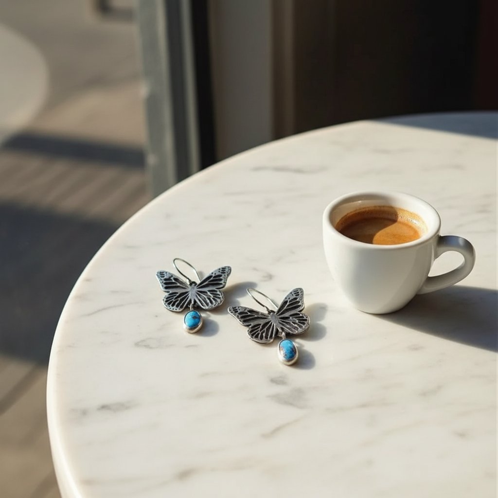 Seraphine Silver Earrings