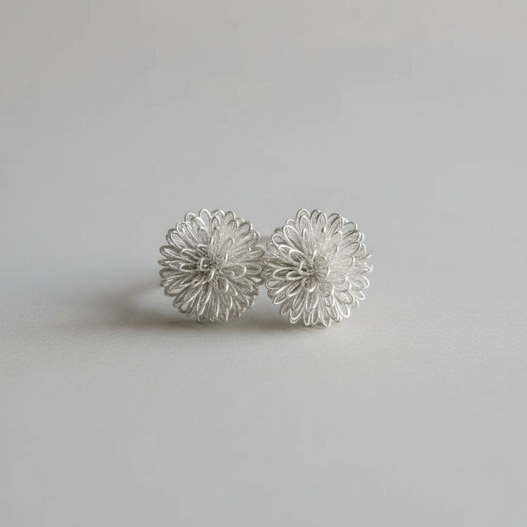 Seraphine Silver Earrings