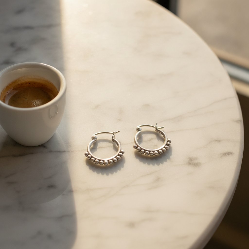 Seraphine Silver Earrings