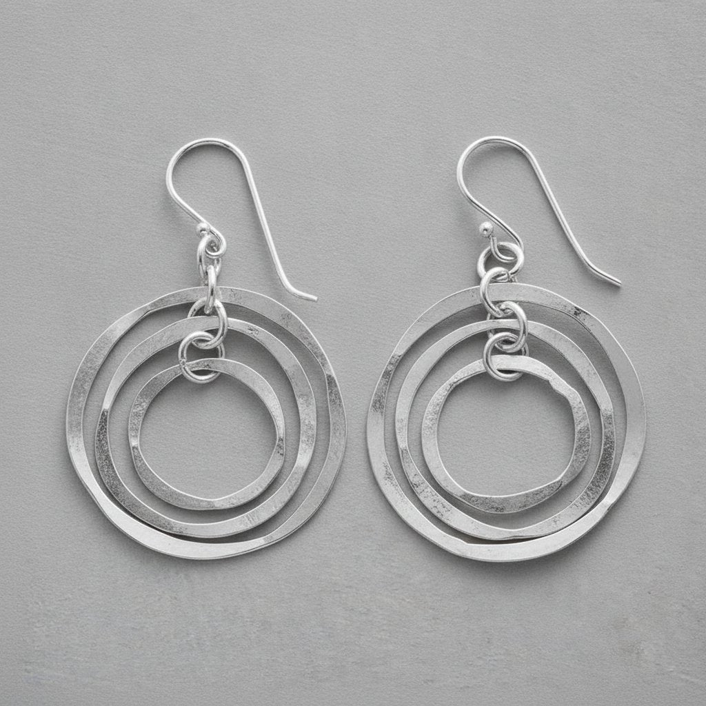 Seraphine Silver Earrings