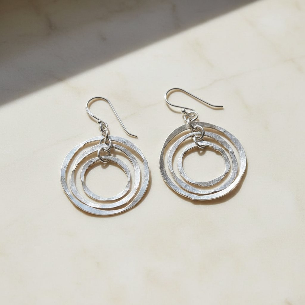 Seraphine Silver Earrings