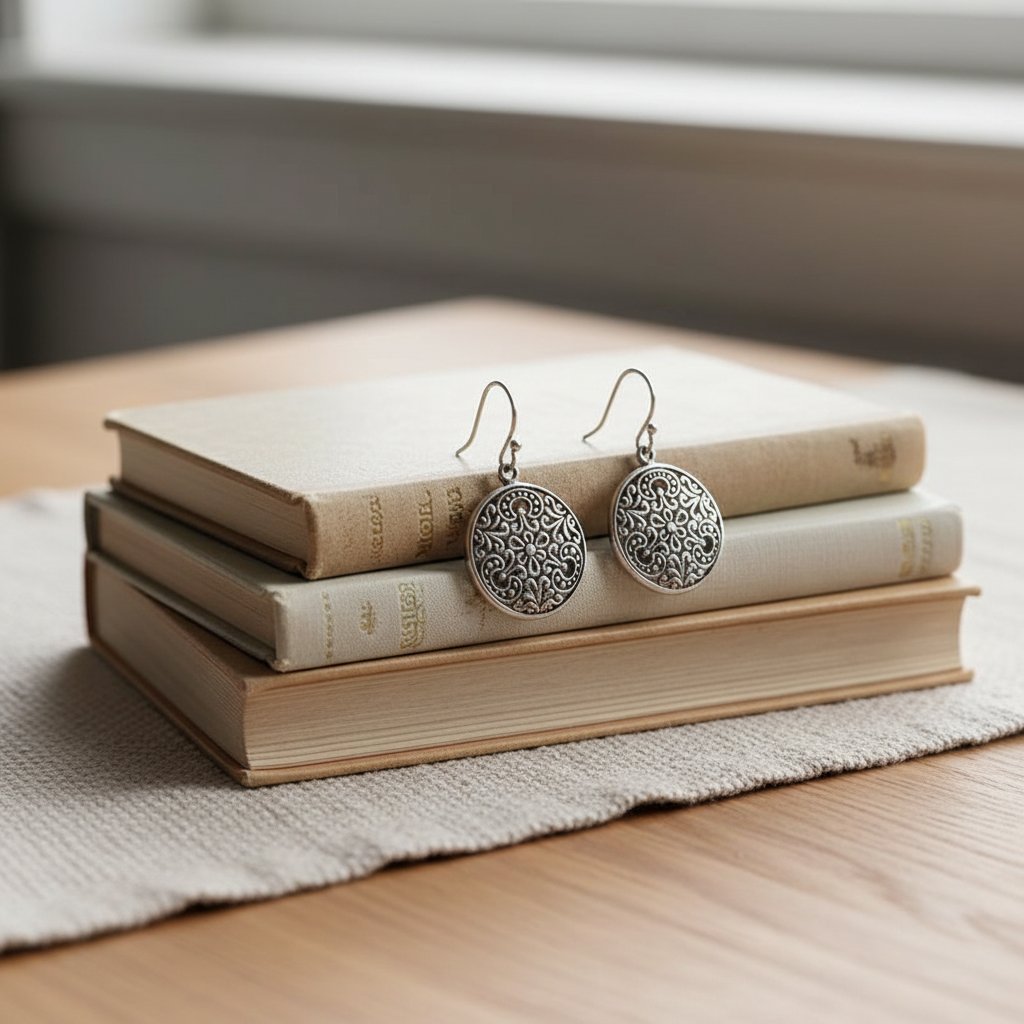 Seraphine Silver Earrings