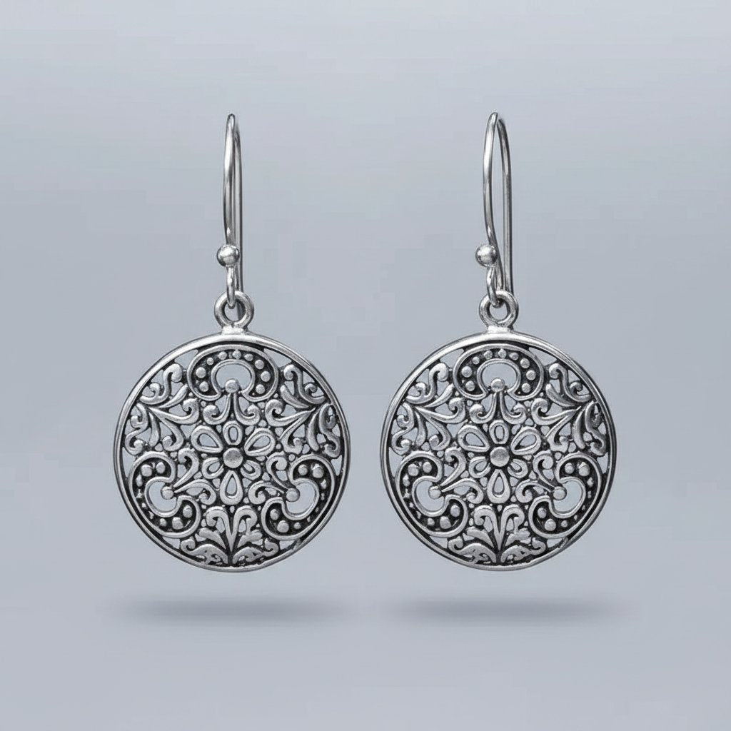 Seraphine Silver Earrings