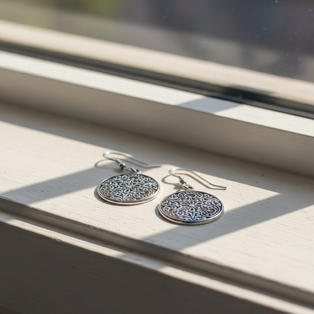 Seraphine Silver Earrings
