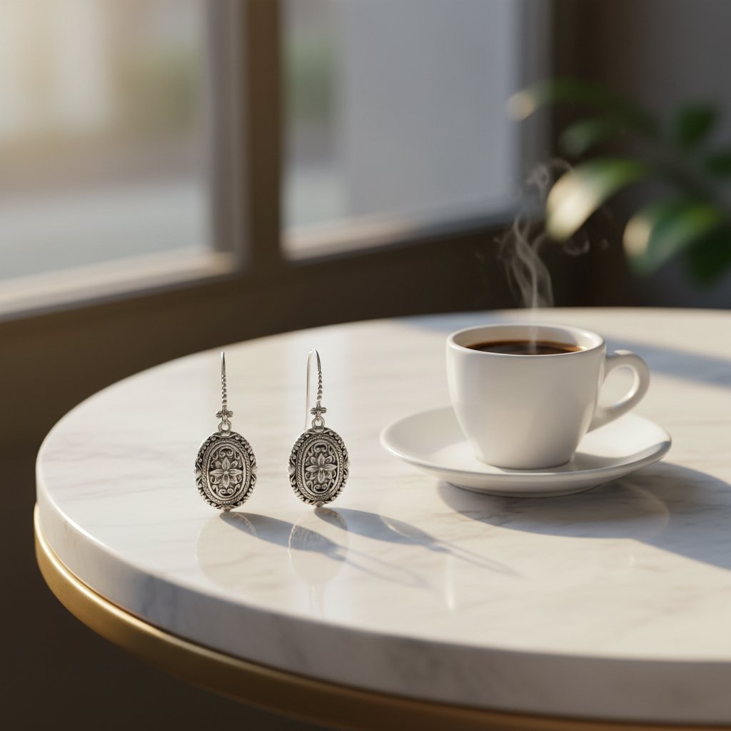 Seraphine Silver Earrings