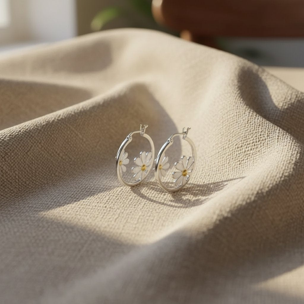 Seraphine Silver Earrings