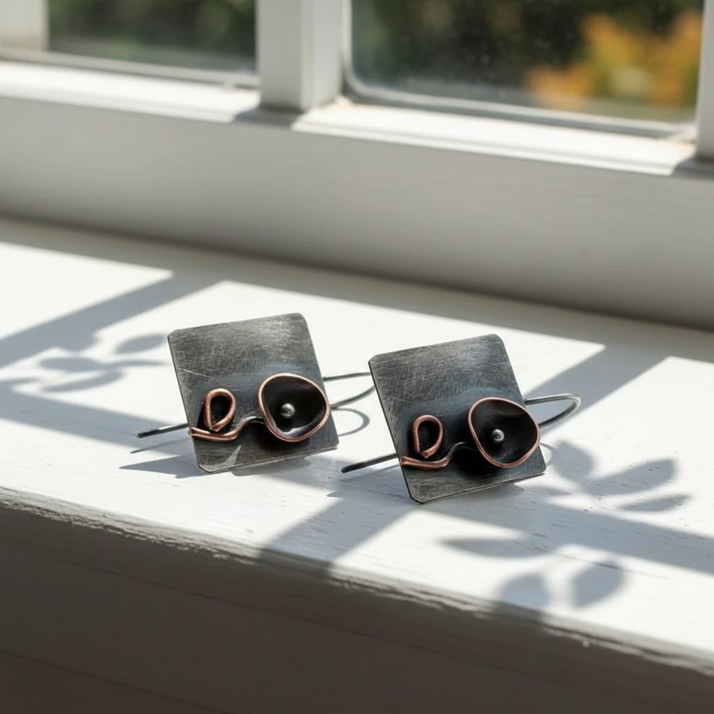 Seraphine Silver Earrings