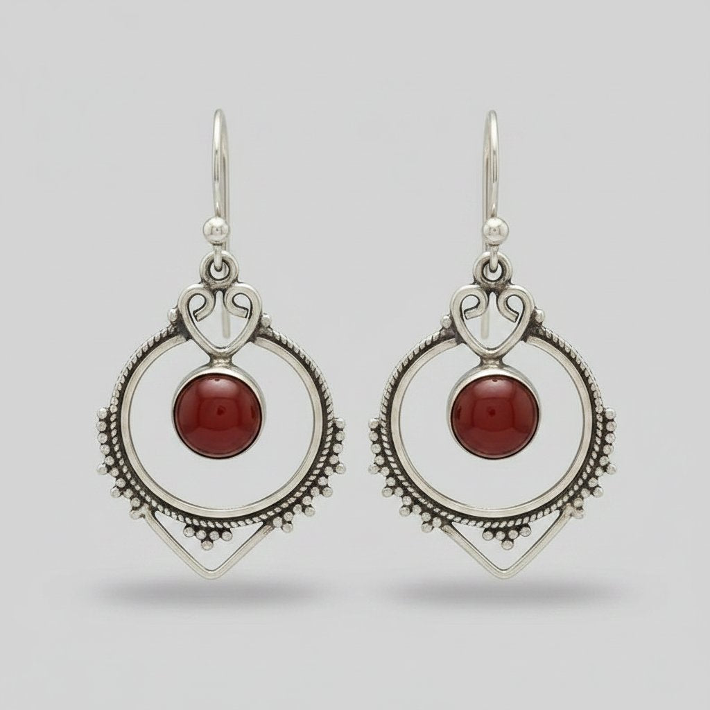 Seraphine Silver Earrings