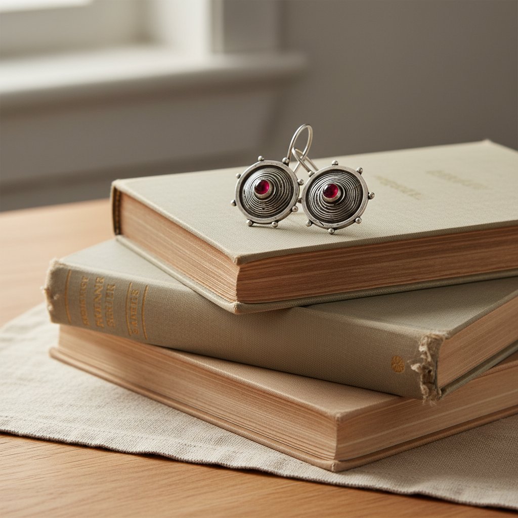 Seraphine Silver Earrings