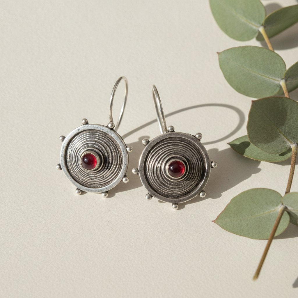 Seraphine Silver Earrings