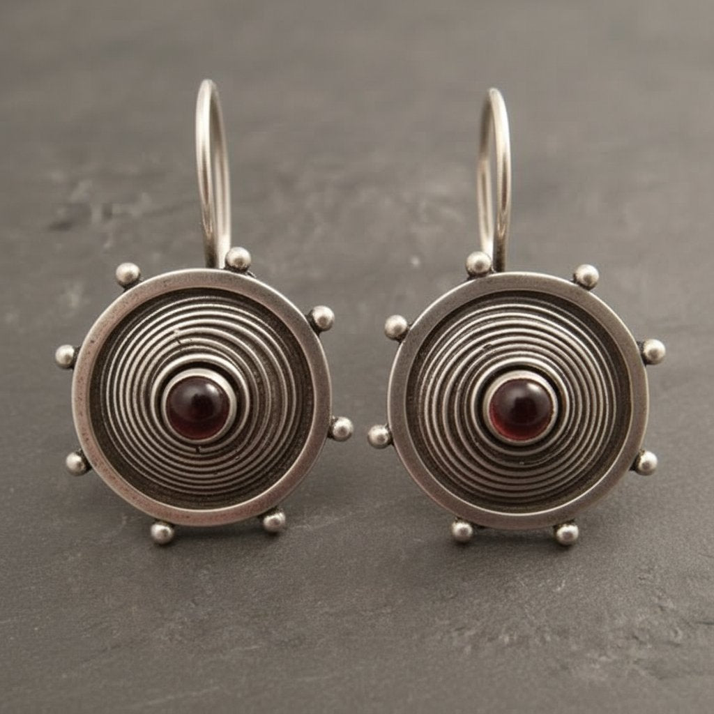Seraphine Silver Earrings