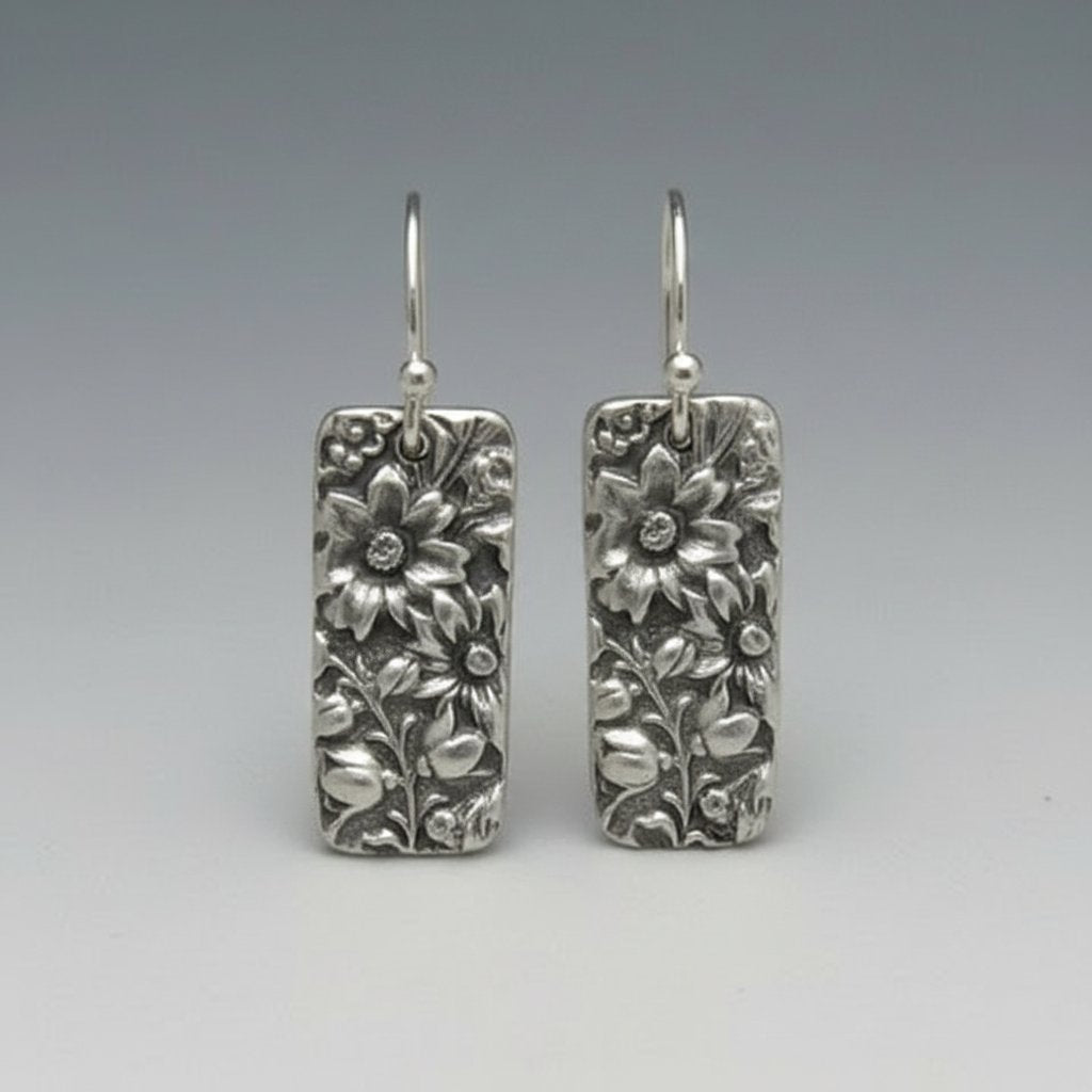 Seraphine Silver Earrings