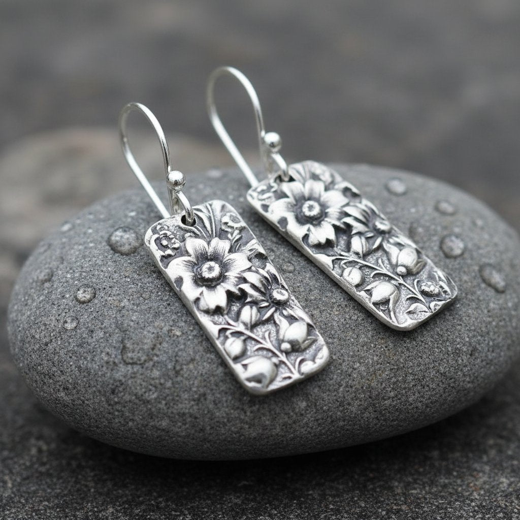 Seraphine Silver Earrings
