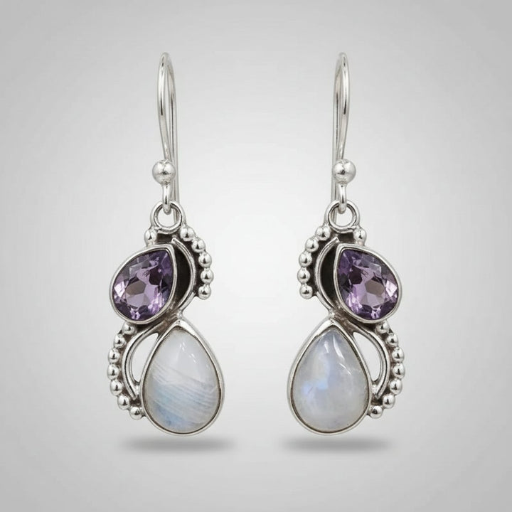 Delphine Moonstone Earrings