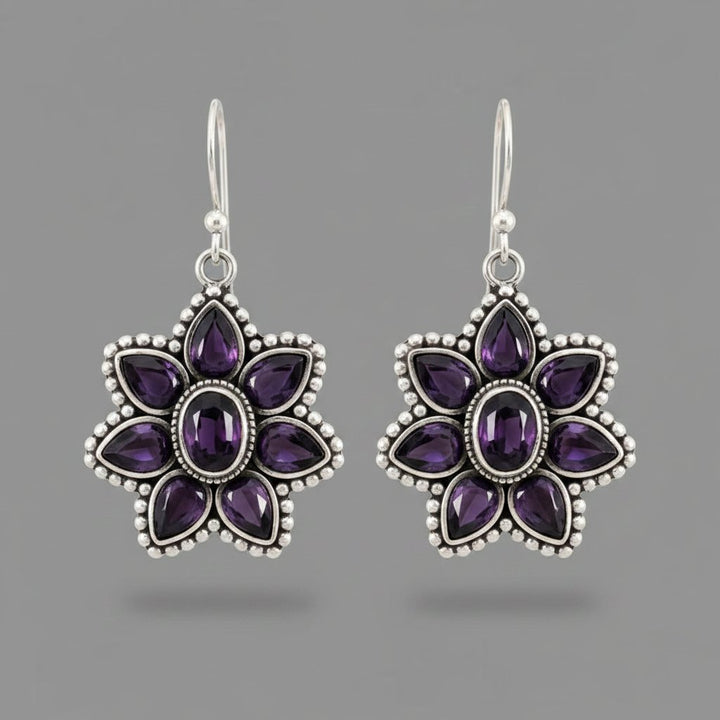 Delphine Silver Earrings