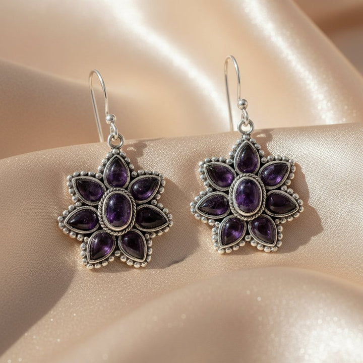Delphine Silver Earrings