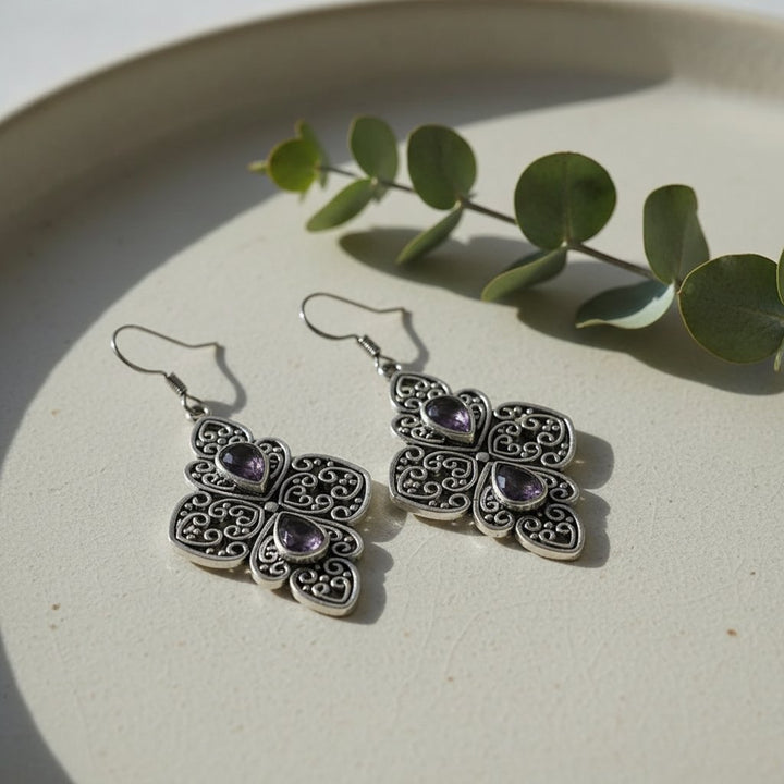 Delphine Crystal Earrings