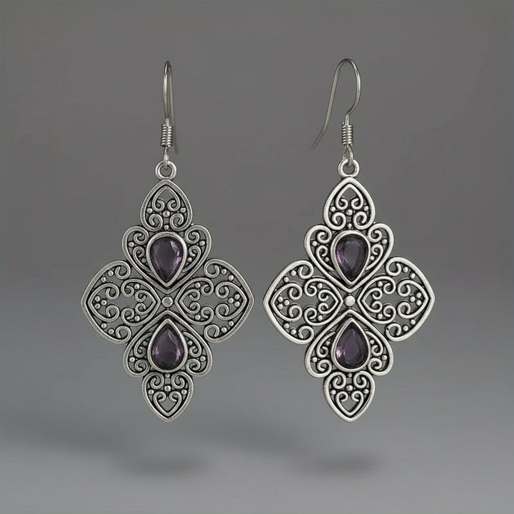 Delphine Crystal Earrings