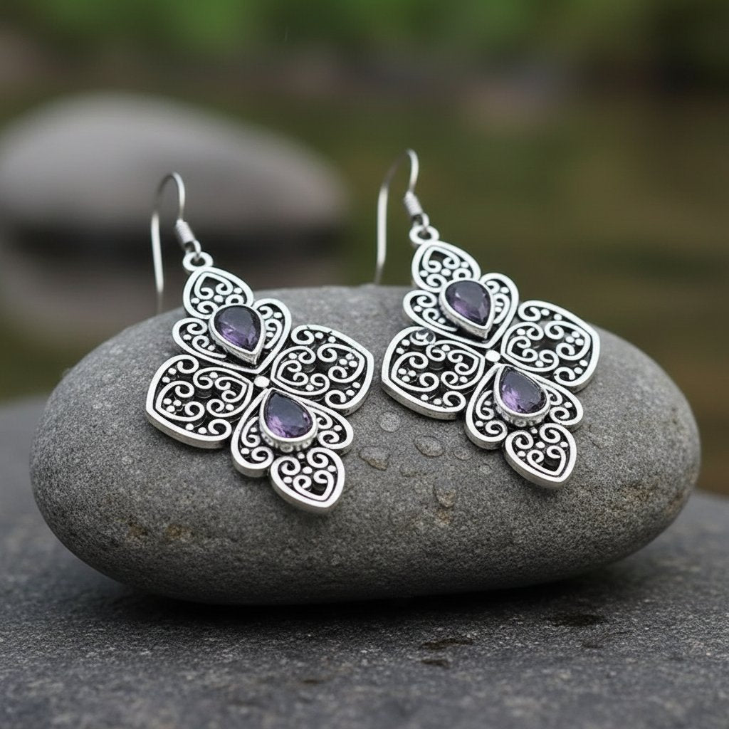 Delphine Crystal Earrings