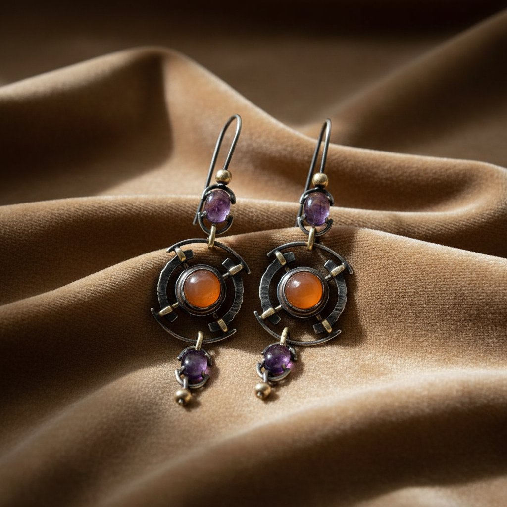 Delphine Crystal Earrings