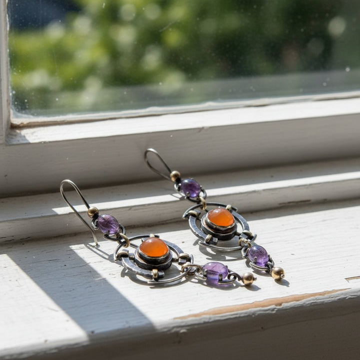 Delphine Crystal Earrings