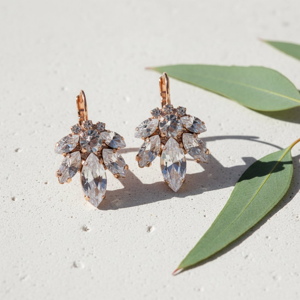 Delphine Crystal Earrings