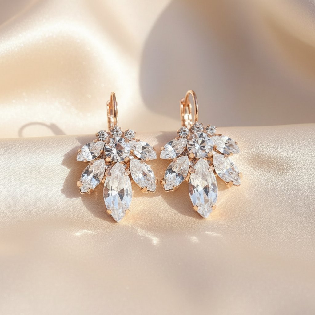 Delphine Crystal Earrings