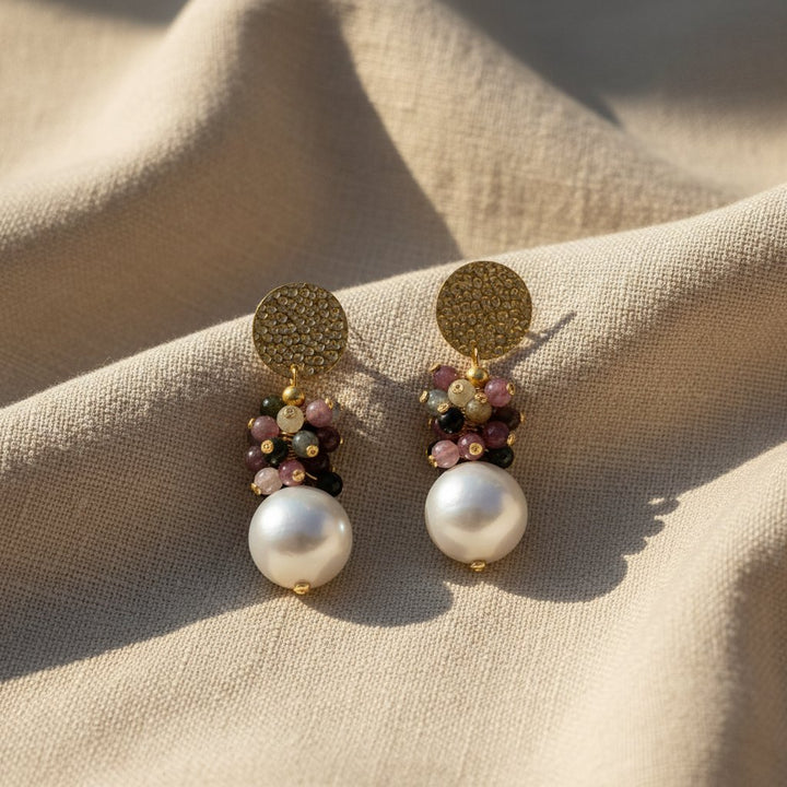 Delphine Pearl Earrings