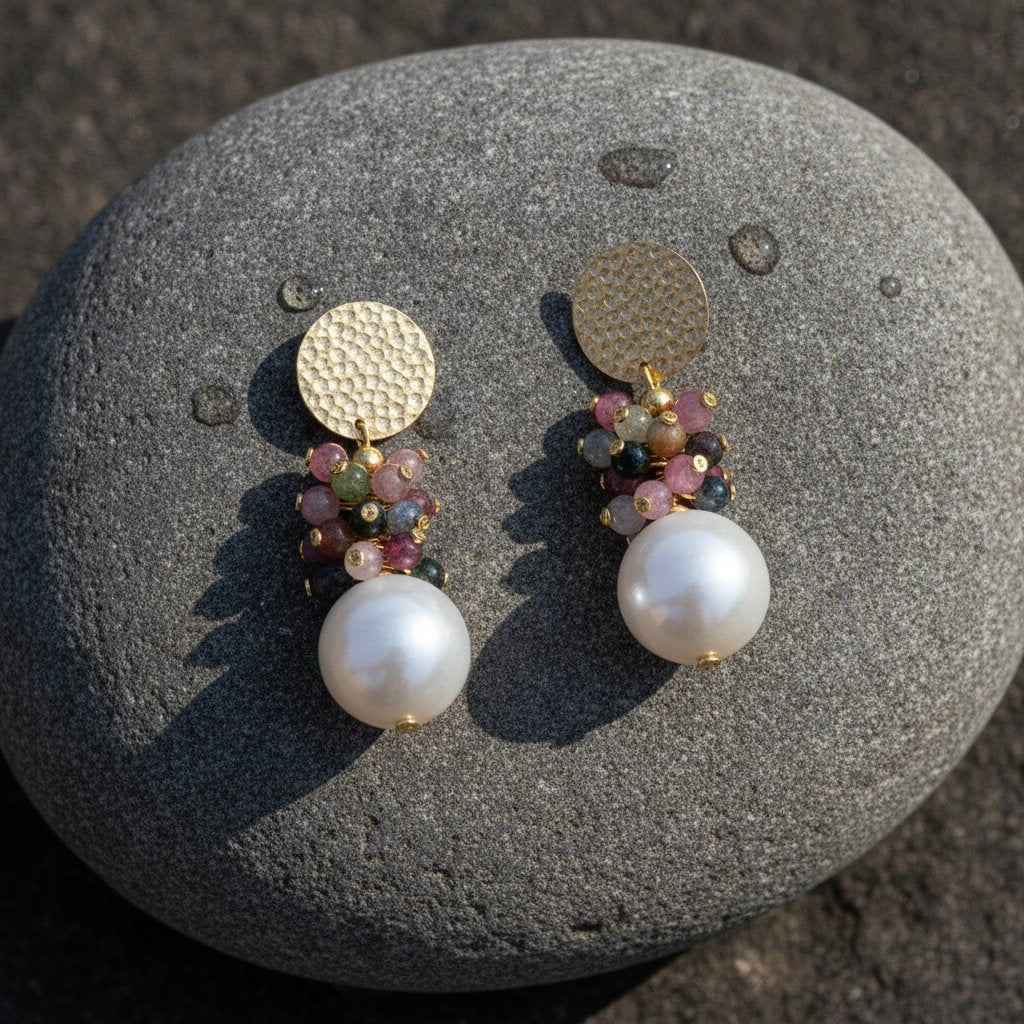 Delphine Pearl Earrings