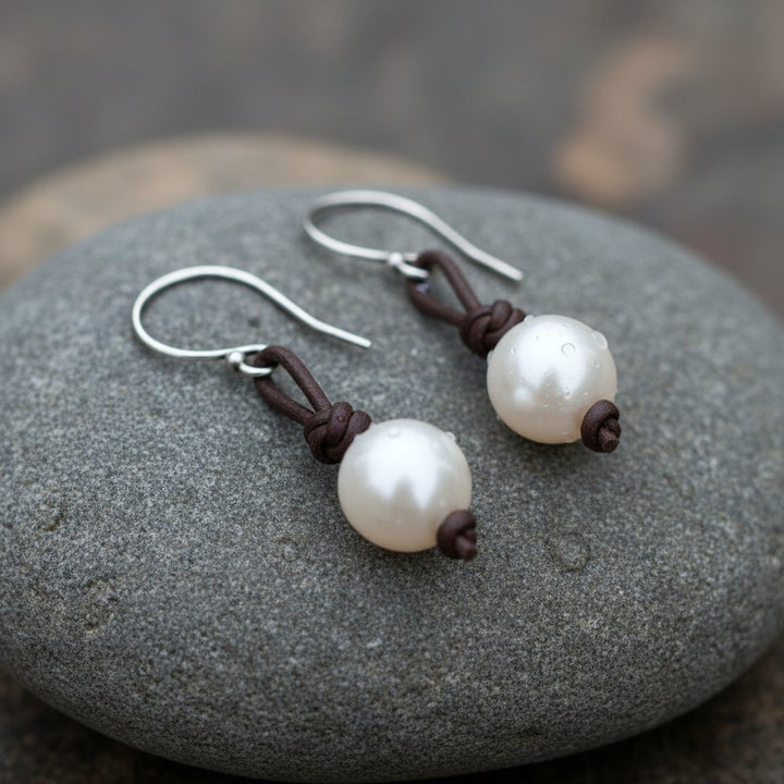 Delphine Pearl Earrings