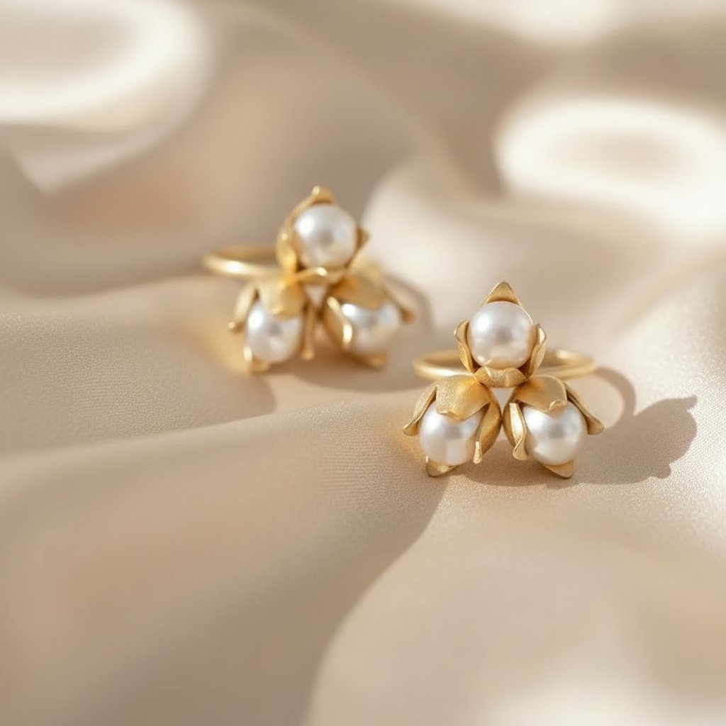 Delphine Pearl Earrings