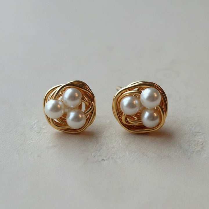 Delphine Pearl Earrings