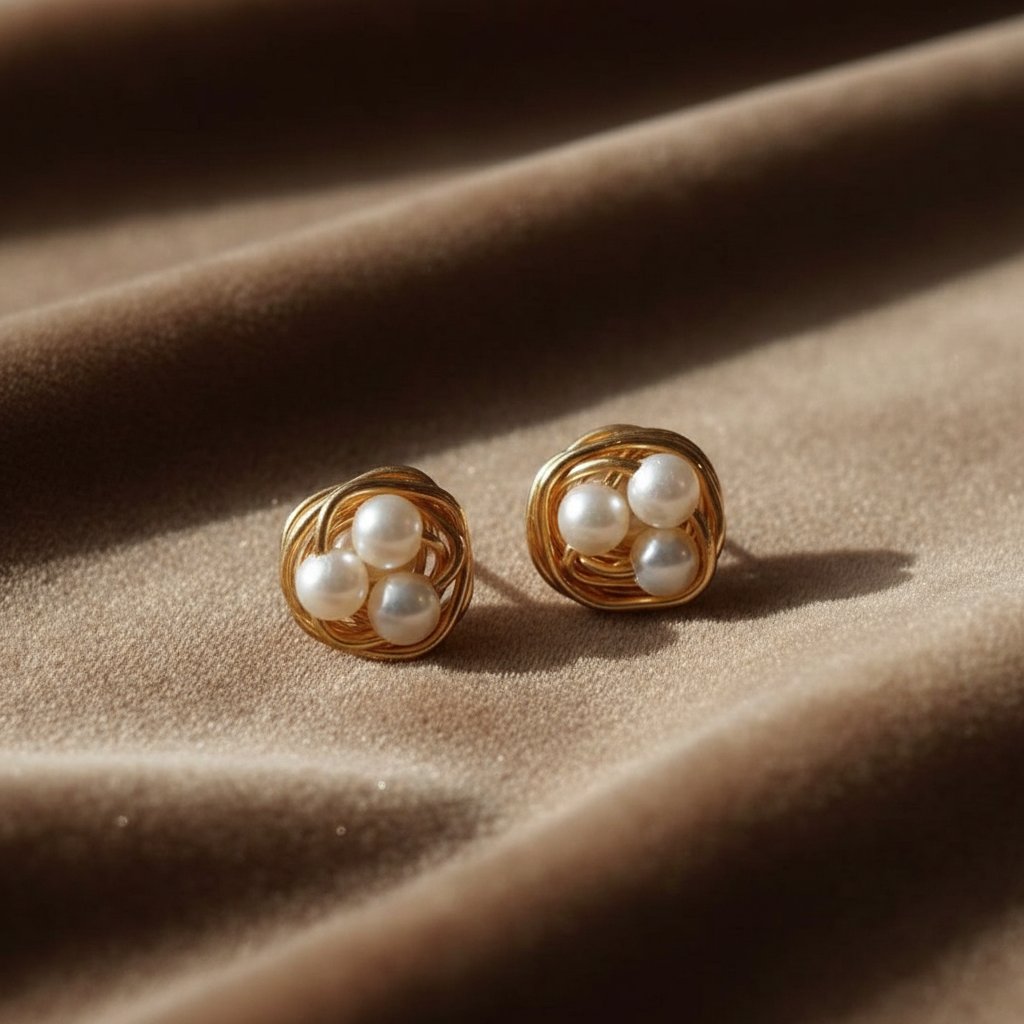Delphine Pearl Earrings