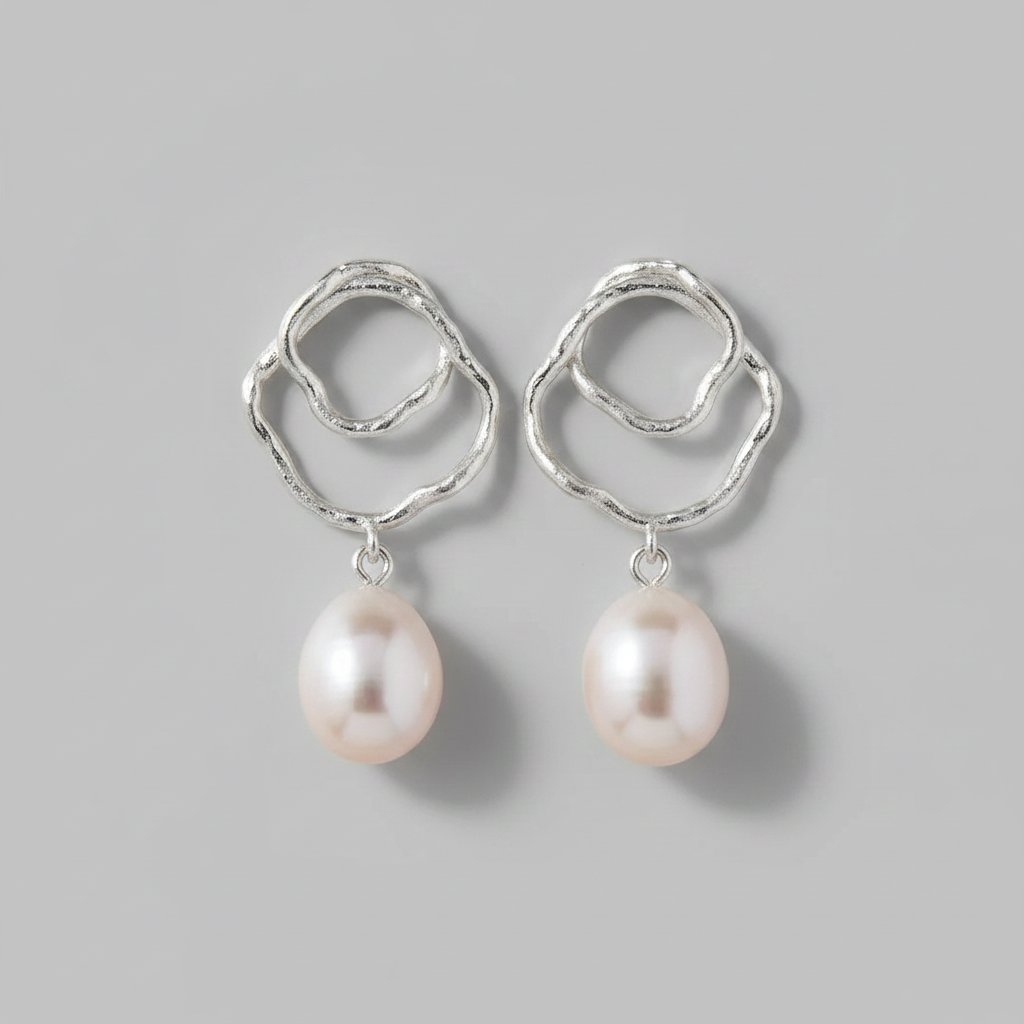 Delphine Pearl Earrings