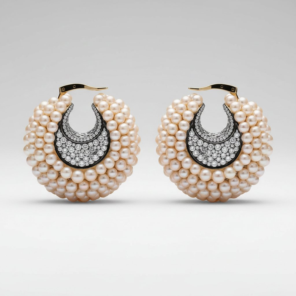 Delphine Pearl Earrings