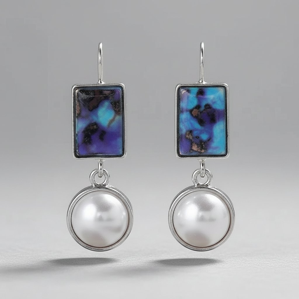 Delphine Pearl Earrings