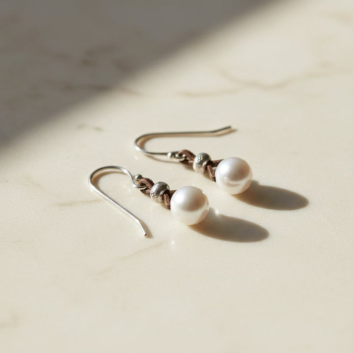 Delphine Pearl Earrings