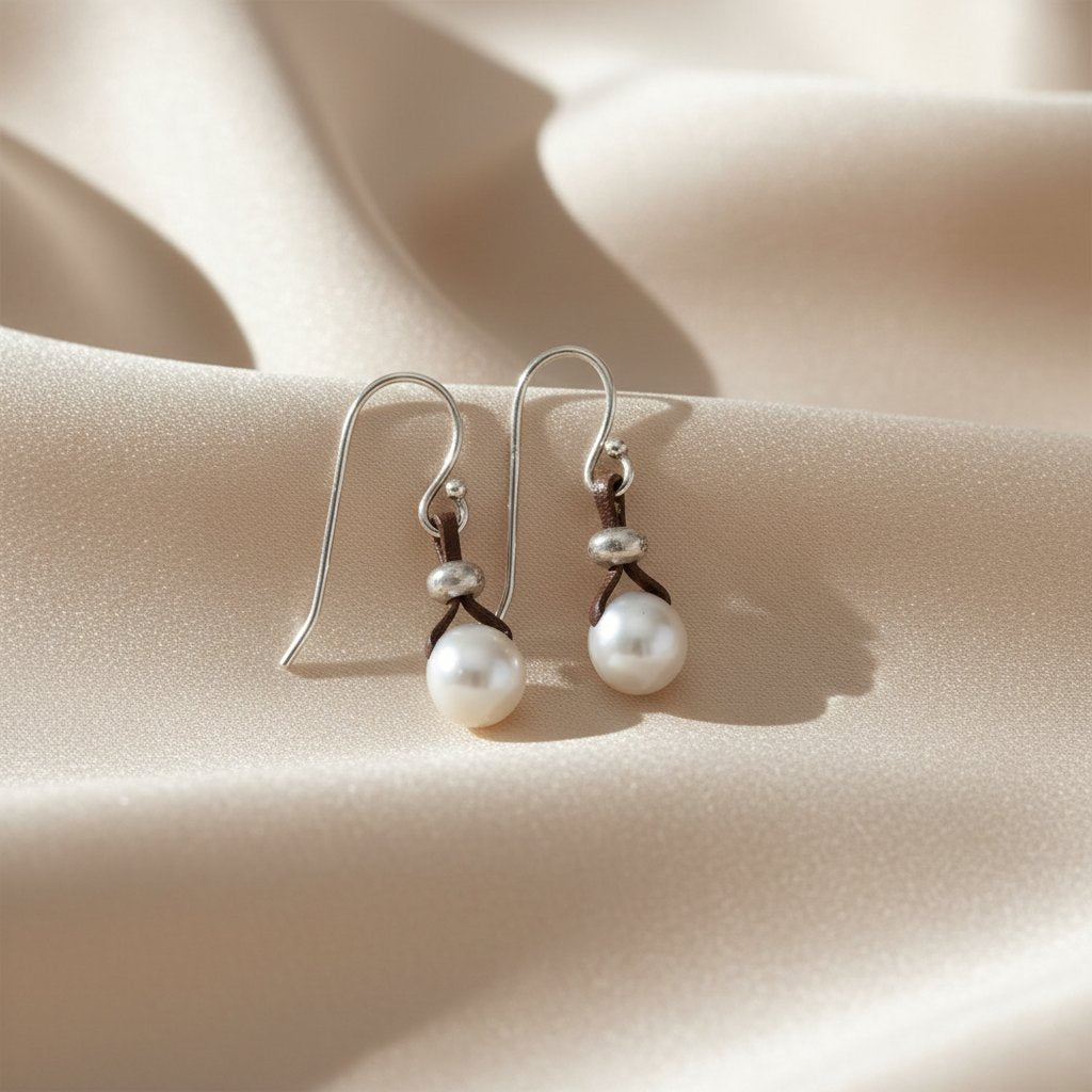 Delphine Pearl Earrings