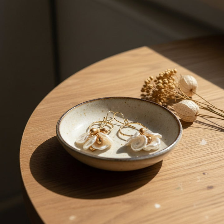 Delphine Pearl Earrings