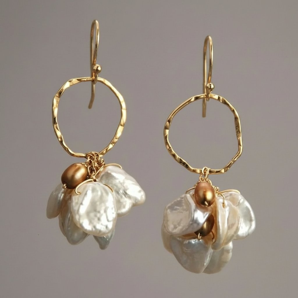 Delphine Pearl Earrings
