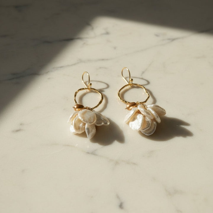 Delphine Pearl Earrings