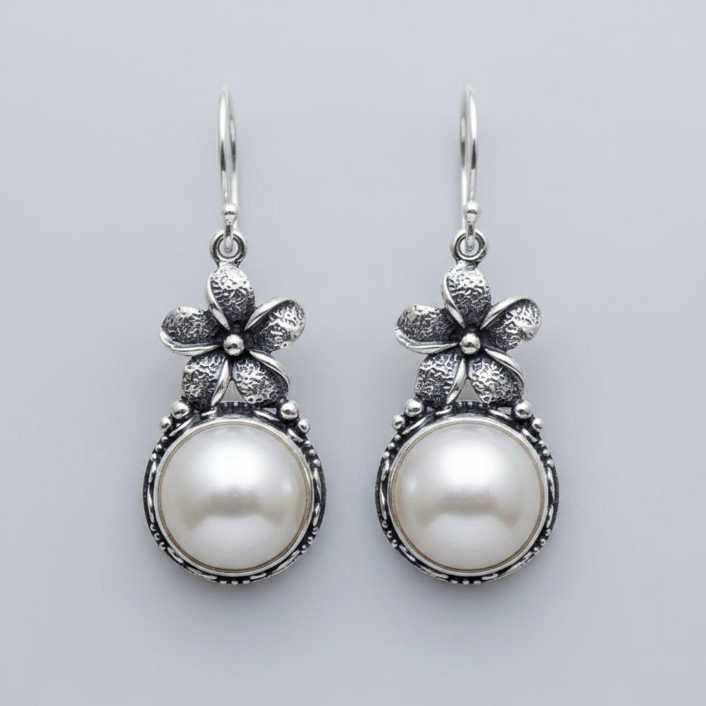 Delphine Pearl Earrings