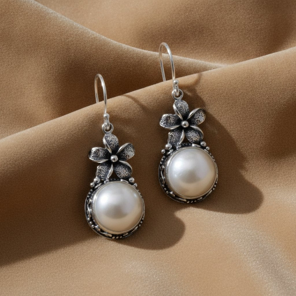Delphine Pearl Earrings
