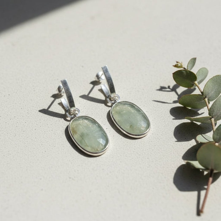 Delphine Silver Earrings