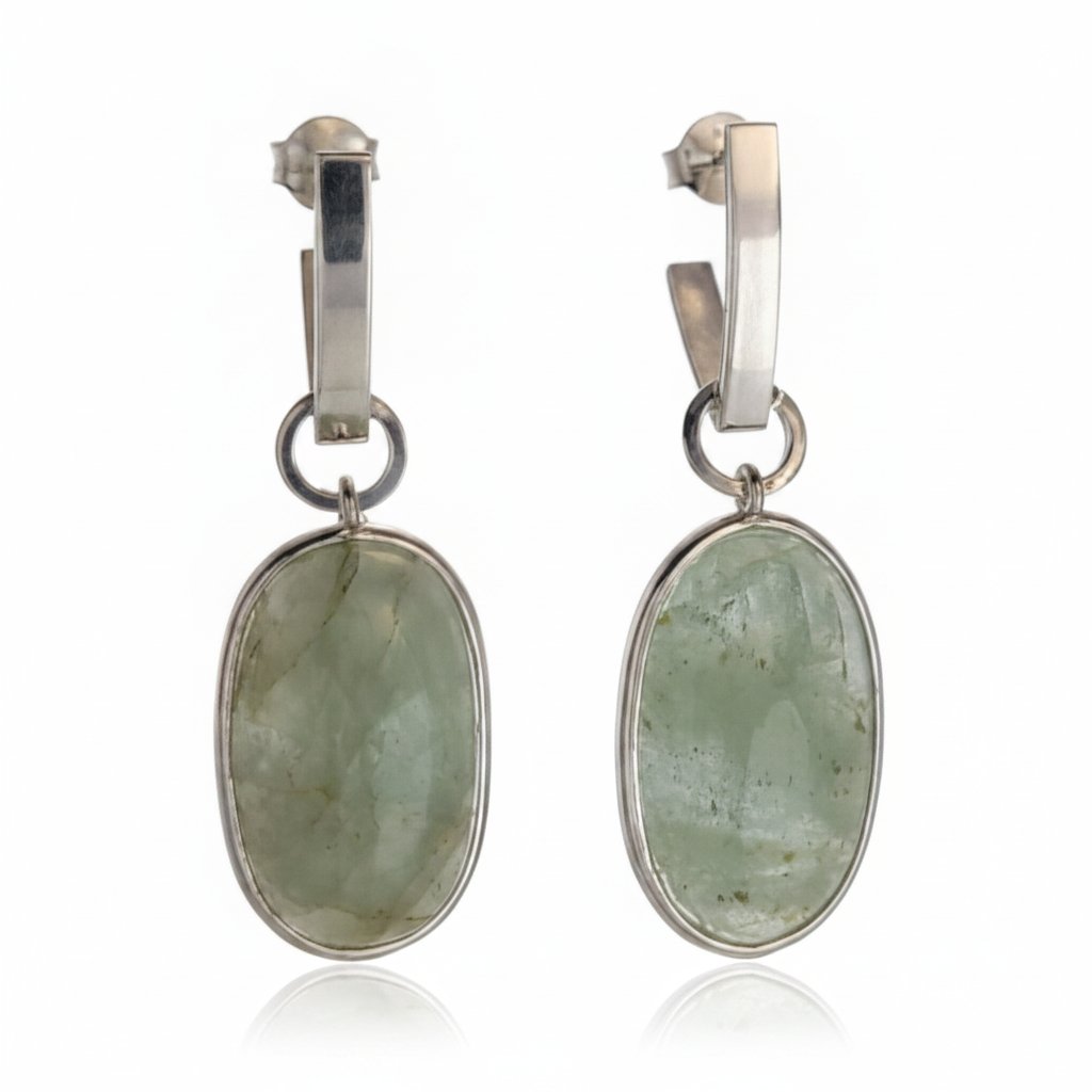 Delphine Silver Earrings