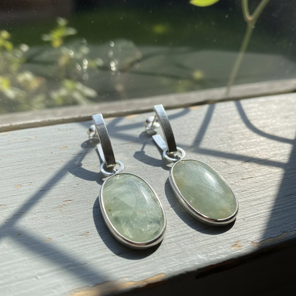 Delphine Silver Earrings