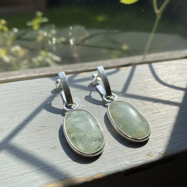 Delphine Silver Earrings